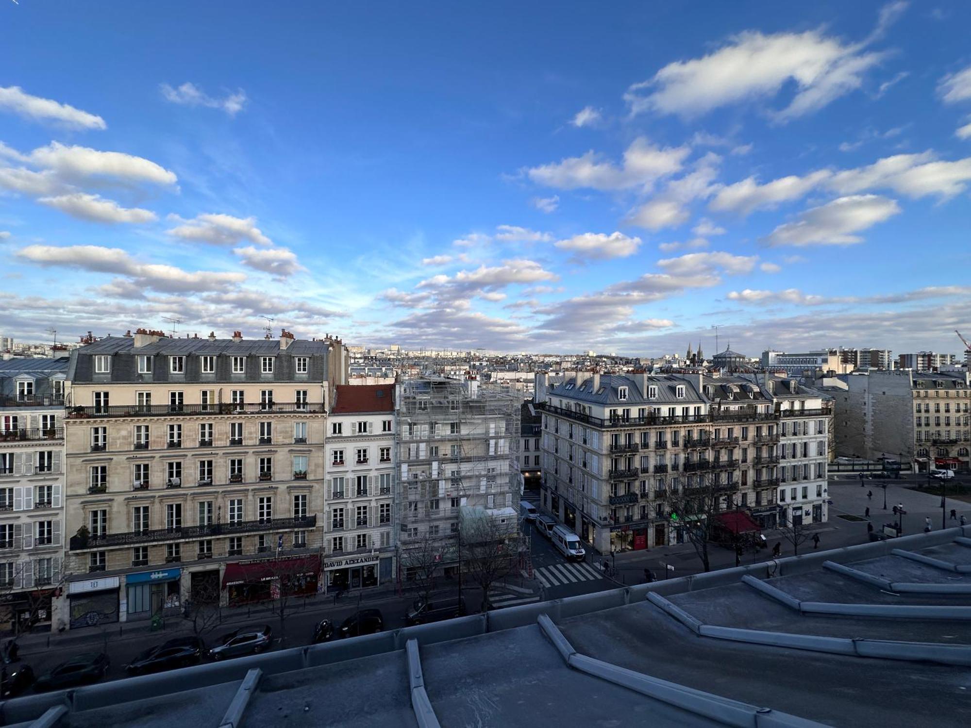 Marais Rooftop Studio - Metro Filles Du Calvaire Leilighet Paris Eksteriør bilde